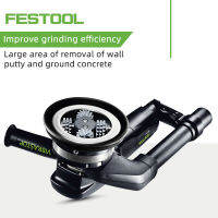 FESTOOL Wall Shovel Machine RG80 Wall Skin คอนกรีตพลั่ว Putty Sander Planing Wall ไม่มี Dead มุมหยาบ Planing เครื่องมือ