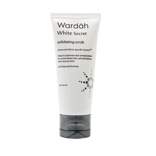 Wardah White Secret Exfoliating Scrub 50 ml Lazada Indonesia