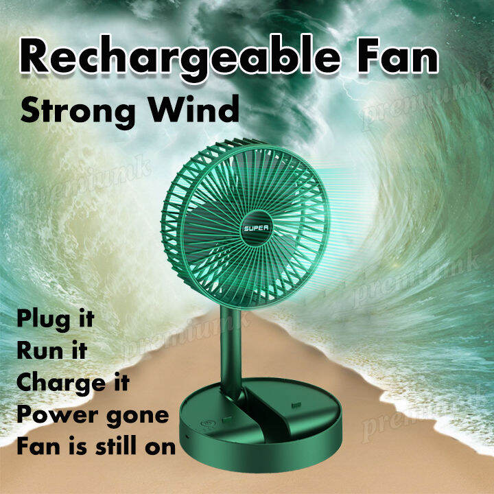 Fan folding electric fan table fan small stand electric fan usb fan