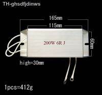 【hot】♘ 200W 75 200 500 10 6 80 50 30 4 0.5 Ohm Original Aluminum Housed Wire Wound Resistance Braking Resistor /-5 1pcs