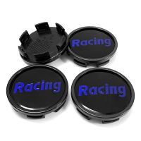 Style car 4PCS 58MM/53mm Racing Sport Wheel Rim Center Hub Cap Cover Car Styling Accessories