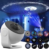 LED Star Projector Night Light 12 in 1 Planetarium Projection Galaxy Starry Sky Projector Lamp USB Rotate Nightlights Kids Gifts Night Lights