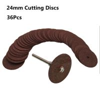 【CW】 36pcs 24mm Fiberglass Reinforced Mini Drill Cutting Disc Cut Off Wheel Dremel Accessories Abrasive Tools for Rotary Tool