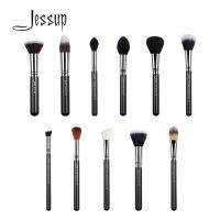 Jessup ความงาม1ชิ้นเดี่ยวเครื่องสำอางแปรงแต่งหน้า D Ropshipping ไฟเบอร์ผมผงมูลนิธิ Contour เน้นใบหน้าแปรง