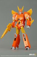 [IN STOCK NOW] MHZ TOYS Transformation MH-01C MH01C Orange Hurricane Cyclonus 2.0 KO FT-29 High Quality Figure With Box