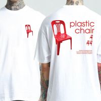 เสื้อยืดผ้าฝ้าย (เสื้อเฮีย) เสื้อ red chair ผ้า Cotton 100 % ผ้าSOFT ใส่สบาย