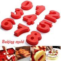 【CW】 Number Stencils Fondant Chocolate Silicone Template Not 0-9 Baking Pans Reusable Sale