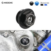 NiceCNC ปลั๊กฝาเครื่องบรรจุน้ำมันเครื่องยนต์มอเตอร์ไซค์สำหรับ Honda CR 125R 250R CRF 150R 250R 450R CRF250L /M Kawasaki KLX250 Suzuki Yamaha