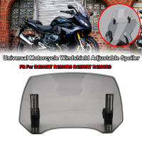 Fit สำหรับ BMW R1200RT R1200RS R1250RT R1250RS K1200GT Universal รถจักรยานยนต์กระจก Extension ปรับสปอยเลอร์ Deflector