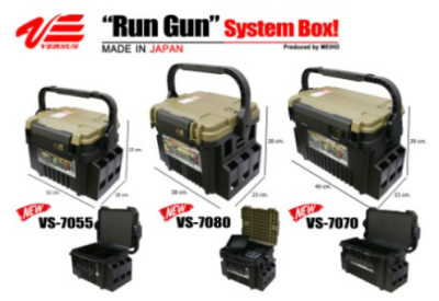 กล่องใส่อุปกรณ์ตกปลา​ Versus รุ่น Run Gun สี​ Green Two-Tone