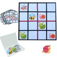【LZ】℗  Sudoku Games Montessori Material Puzzle Toys For Toddler Animal Jigsaw Board Games Educational Logical Thinking Toys Preschool