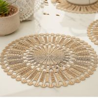 【CC】◇  Pastoral Table Round Placemat Cup Mug Wedding Coaster Napkin Doily