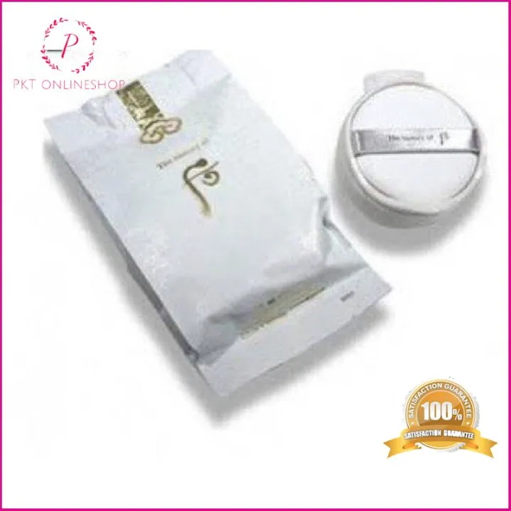 [The History of Whoo] Gongjinhyang Seol Radiant White Moisture Cushion Foundation 13g x 2ea main image 1