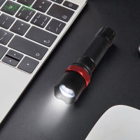 360 official COB-R ไฟฉายซูมได้ LED ไฟฉายแรงสูง สว่างมาก แสงขาว USB