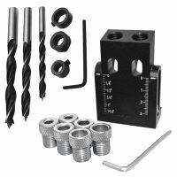 15pcs Woodworking Angle Locator Drill Hole Kit Jig