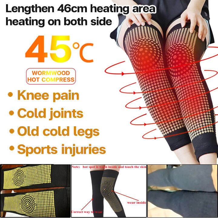 【Ready Stock】ZECHEN 2pcs Self Heating Kneepad Therapy Knee