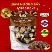 Nấm Hương Sấy Giòn DJ&A - Ăn vặt văn phòng - nấm hương sấy khô