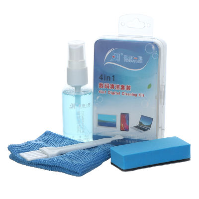 4 in 1 Screen Cleaning Kit For LCD TV Tablet Phone IPad Laptop Computer Camera Computer Cleaners Computer Screen Cleaning Kit