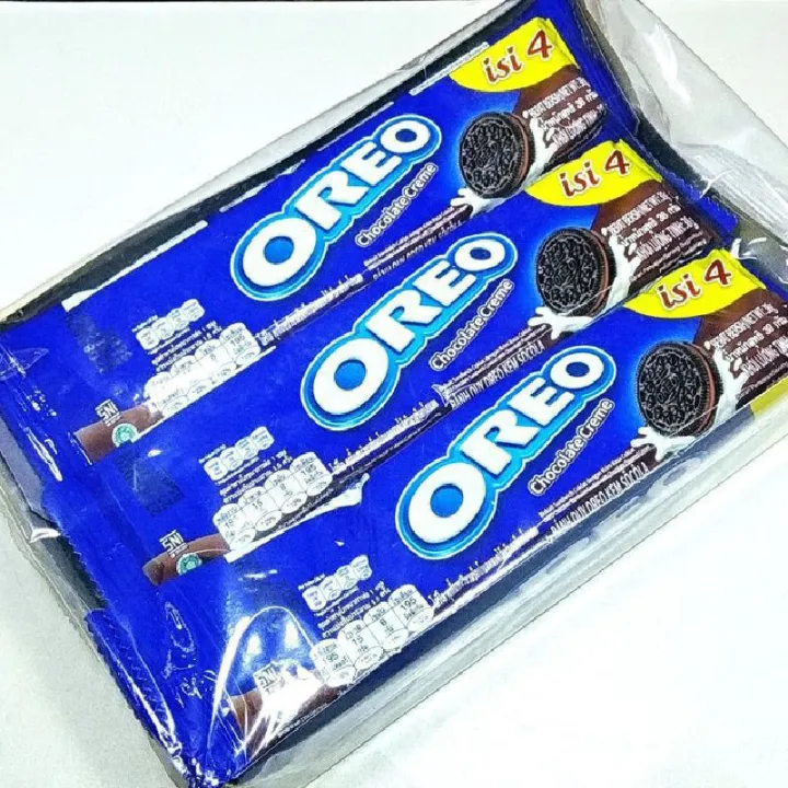 OREO 2000AN BOX ISI 12 PCSX 38 GRAM ISI 4 KEPING RASA VANILLA DAN ...