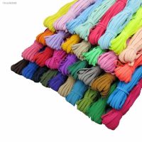 ▦∈♦ 30m Colorful 6mm High-elastic Elastic Bands Rope Rubber Band Line Spandex Ribbon Sewing Lace Trim Waist Band Garment Accessory