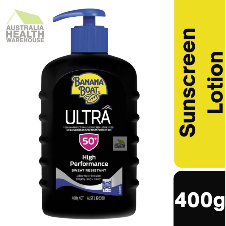 Banana Boat Ultra Sunscreen SPF 50+ Lotion 400g September 2025 Lazada