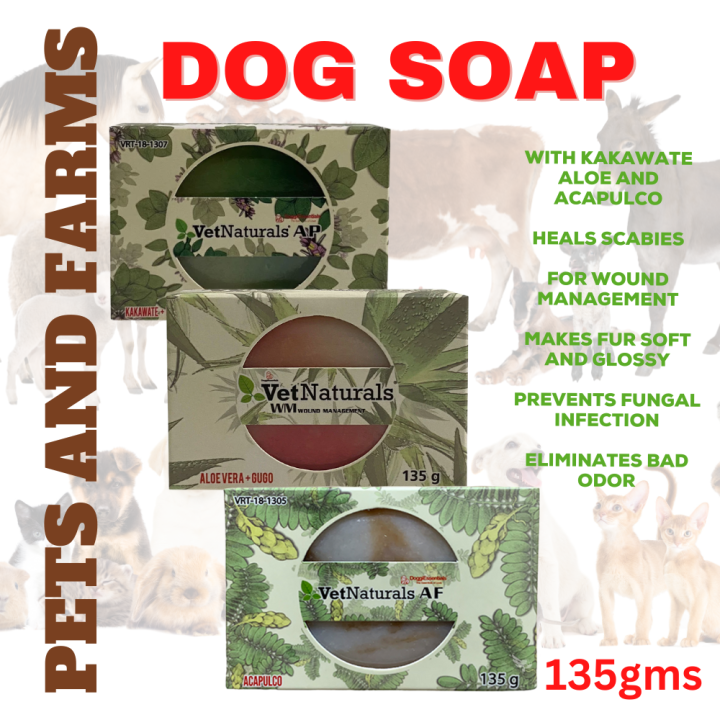 VET NATURALS SOAP 135 GRAMS Lazada PH