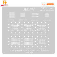 Amao BGA reballing stencil SSD1สำหรับ SSD Solid State Hard Disk Flash Memory BGA 152 132 316 272 plantting 2246 TIP สุทธิ