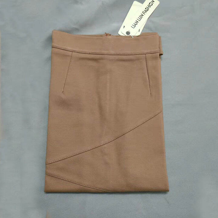 2022-spring-elegant-women-mermaid-skirts-vintage-high-waist-slim-package-hip-stitching-office-ol-skirt-faldas-largas-jupe-femme