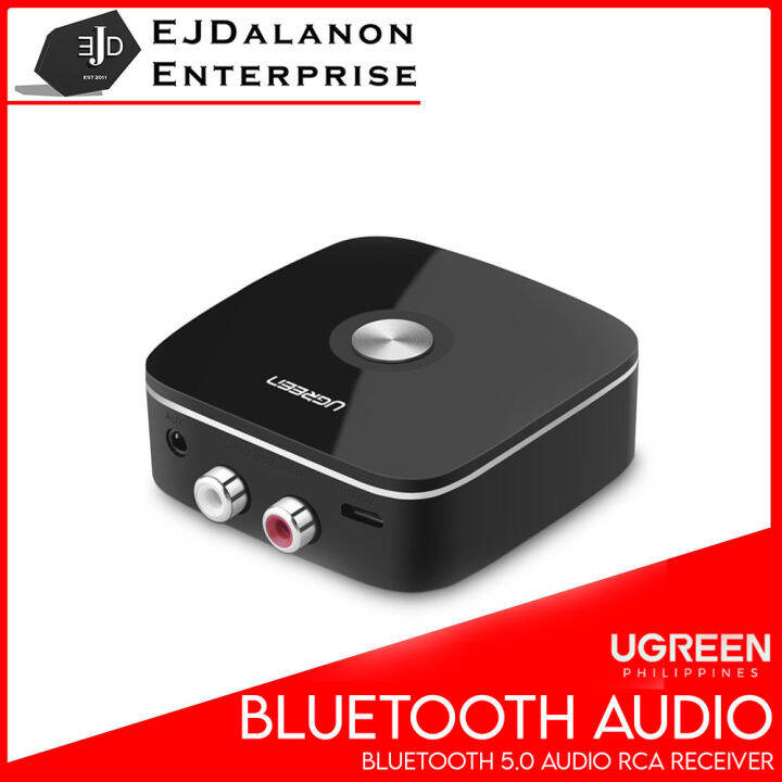 UGREEN Wireless Bluetooth Audio Receiver 5.0 with 3.5mm and 2RCA Adapter Wireless Bluetooth