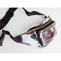 Waistbag Transparent bumbag Waist Bag as gold