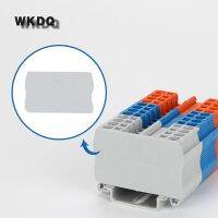 แผ่นกั้นปลาย D-st1.5-2.5 1ชิ้นอุปกรณ์ St1.5ลวดราง D-St รางขั้วต่อ Din 1.5-2.5 St2.5ขั้วสำหรับ