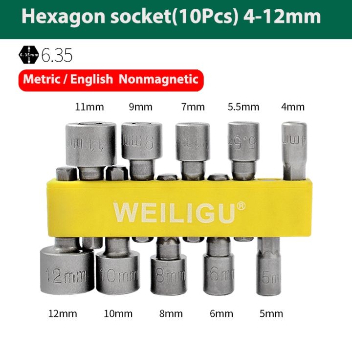 cw-10-14pcs-air-screwdriver-metric-and-inch-electric-wrench-hexagon-socket-small-l-36mm