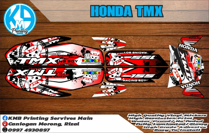 Honda TMX Racing Boy Sticker Decals | Lazada PH
