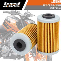 เครื่องยนต์กรองน้ำมันเชื้อเพลิงสำหรับ125 200 250 390 DUKE RC125 RC200 RC250 RC390 2019 2020อุปกรณ์มอเตอร์ไซค์ทำความสะอาดกรอง2ชิ้น