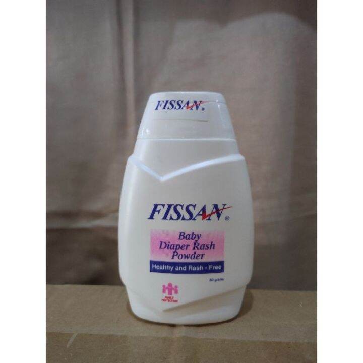 【Beauty】 FISSAN PRICKLY HEAT POWDER / DIAPER RASH POWDER 50G Lazada PH