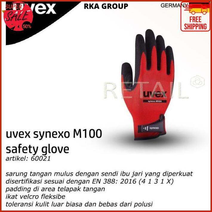 Uvex Synexo M100 Safety Glove 60021 Dijamin Puas | Lazada Indonesia