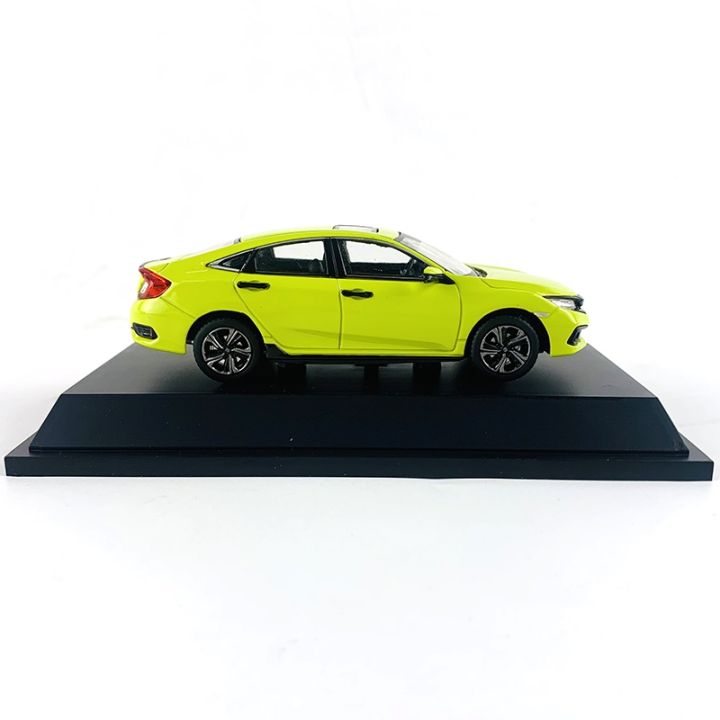 1-43-scale-honda-2019-civic-coupe-simulation-diecast-alloy-car-model-collectibles-static-ornament-gift-toy
