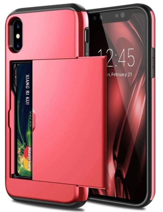 yellow-peach-flavor-เกราะกรณีบัตรสไลด์สำหรับ-iphone-14-13-12-mini-11-pro-xs-max-xr-x-ผู้ถือสล็อตปก8-7-6วินาทีบวก-se-2-2020-5-5วินาที