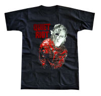 Quiet Riot เสื้อยืด แขนสั้น เสื้อวง คอกลม สกรีนลาย ผู้ชาย ผู้หญิง ย้อนยุค เสื้อยืดลําลอง พิมพ์ลายวง ร็อคเมทัล สไตล์วินเทจ