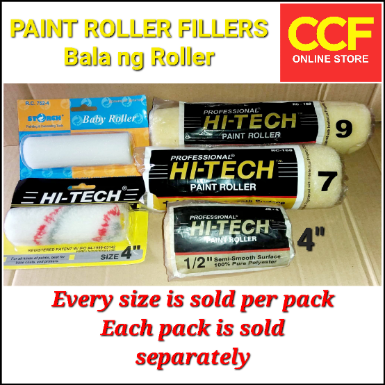 Paint Roller Filler ( Sold per pack , Each pack sold separately