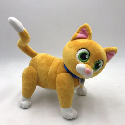ของเล่นตุ๊กตาสัตว์แมวบัซซาร์บัซไลท์เยียร์ภาพยนตร์แอนนิเมชั่น25ซม. ตุ๊กตาบัซไลท์เยียร์น่ารักมีกลไกของขวัญสำหรับลูกสุนัข