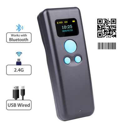 M8L Portable Wireless Barcode Scanner And M8D Mini Bluetooth 1D2D QR Bar Code Reader PDF417 for IOS Android