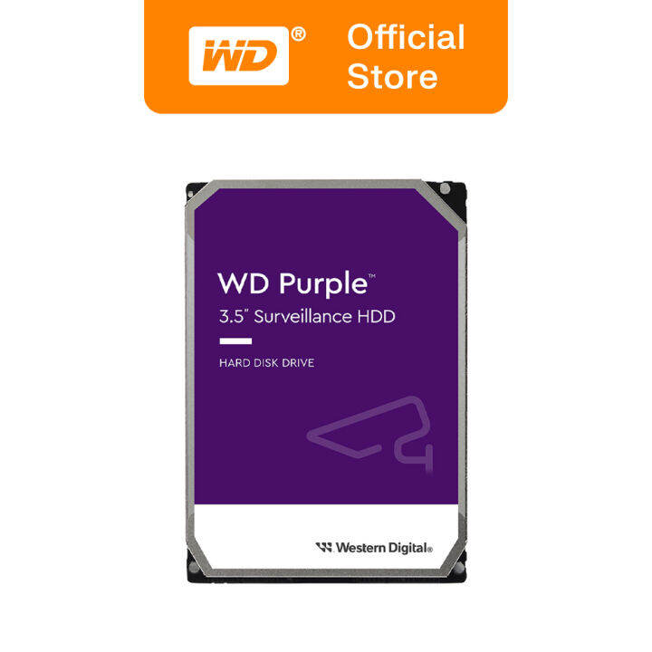 Western Digital WD Purple™ Surveillance SATA 3.5" Internal HDD Storage