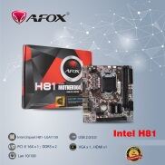Bo mạch chủ - Mainboard AFOX H61 H81 - Hàng chính hãng - Bảo hành 36 tháng