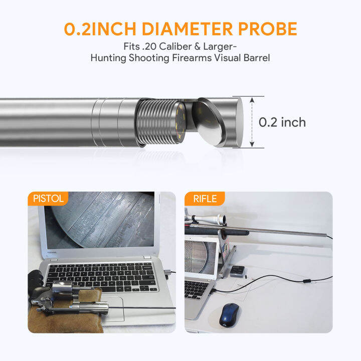 กล้องไรเฟิล-borescope-ntg100ขนาด0-2นิ้วพร้อมไฟ-led-ขนาด20นิ้วและขนาดใหญ่กว่า