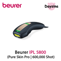 Beurer IPL 5800 Pure Skin Pro Black for long-lasting hair removal | 600,000 Shot