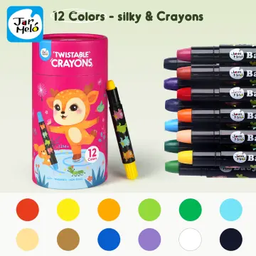 Bazic Products 6 Color Silky Gel Crayons