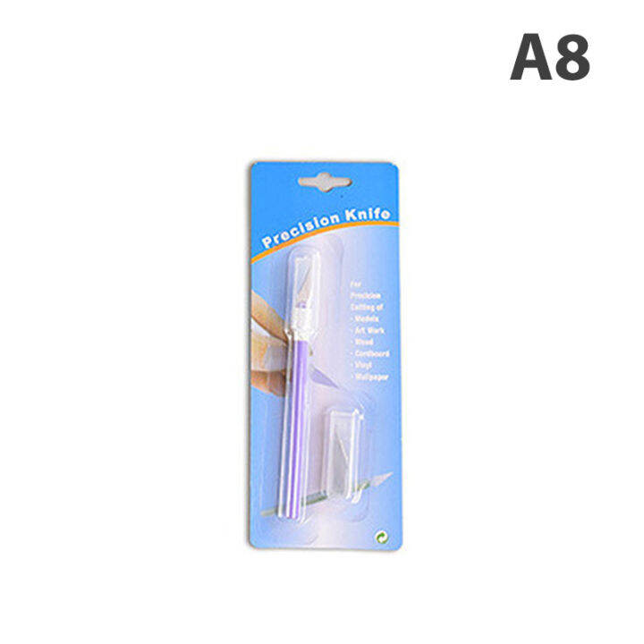 30° Art Utility Knife With Paper Cutter Pen Knives Handicraft Tool