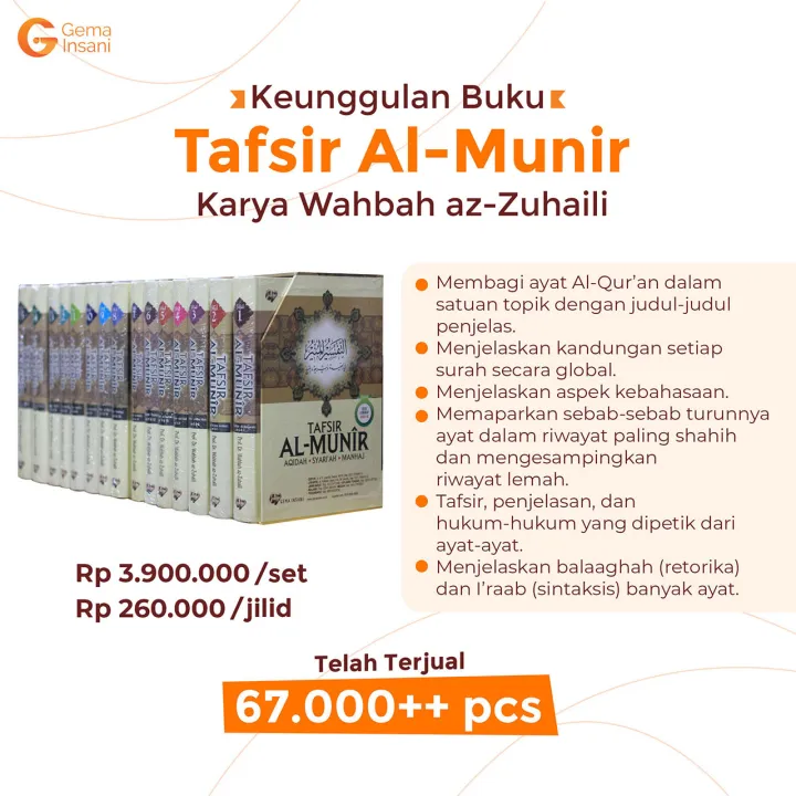 Buku - Tafsir Al-Munir Jilid 3 - Prof. Dr. Wahbah Az-Zuhaili - Penerbit ...