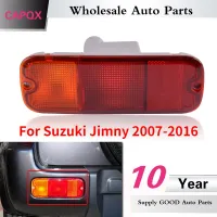 ไฟเบรกหลัง CAPQX สำหรับ Suzuki Jimny 2007 2008 2009 2010 2011-2016ไฟตัดหมอกหลัง Bemper Belakang ไฟท้ายไม่มีหลอดไฟ LED